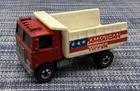 Vintage Hot Wheels 1973 American Tipper Truck Redline Red Vintage HK