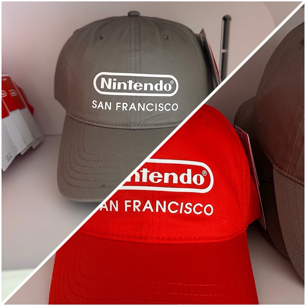 Nintendo San Francisco 帽子　(２個) Nintendo San Francisco 帽子 (2個)