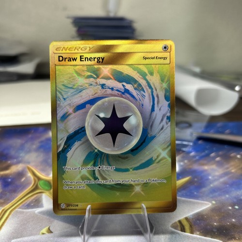 Draw Energy (Secret) 271/236 Sm-Cosmic Eclipse Holo Nm Condition