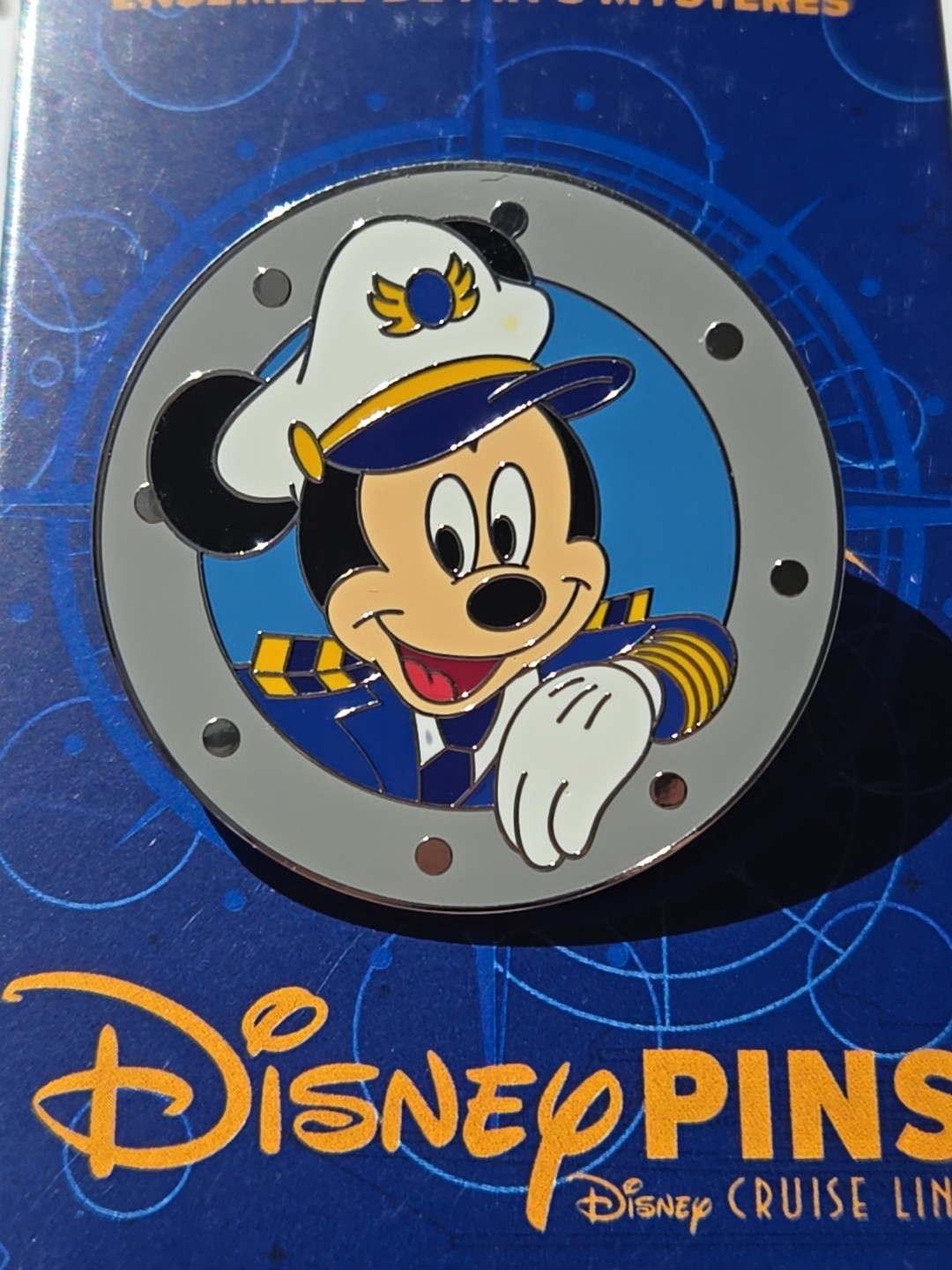 2024 Disney DCL Captain Mickey Mouse Porthole Cruise Line Mystery Box Pin