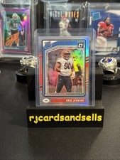 2024 Panini Donruss Optic - Rated Rookie Kris Jenkins #265 Holo Prizm (RC)