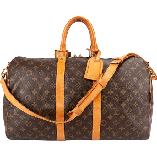 Louis Vuitton Monogram  Keepall 45 Bandoulière Travel Bag    Tasche