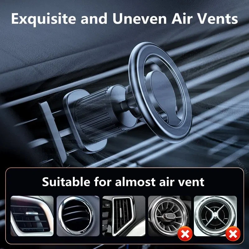 Magnetic Car Phone Holder Stand Magnet Car Mount Support GPS Mobile Bracket in C - Image 4 of 4