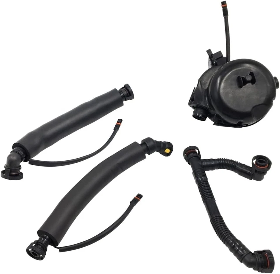 Crankcase Vent Valve With Crankcase Vent Hoses For 2006 BMW 325i 325xi 330i Foto 3 de 4