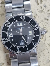 CHAUMET CLASS ONE 622 -3342 QUARTZ DIVER 100m LADY 33mm SWISS MADE