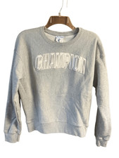 Champion Womans Reverse Weave Crewneck Sweatshirt Embroidered Sz S NWT