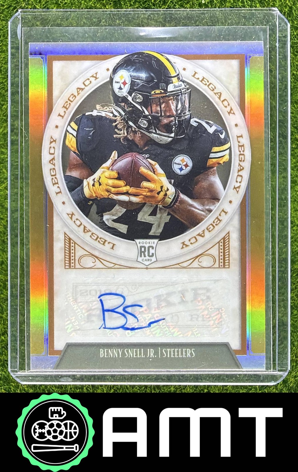 Benny Snell Jr. Panini Chronicles Legacy #202 Autograph Gold