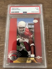 1996 Leaf - Simeon Rice #175 (RC)