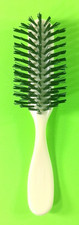 Vintage I.M.T.C. Nylon Hair Brush Off White Black
