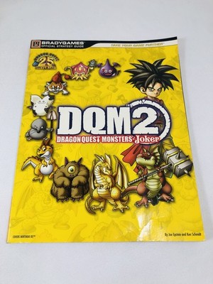 Dragon Quest Monsters - Joker DQM2 Brady Games Official Strategy Guide