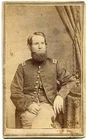 Civil War Union Officer ID'd ? 1860s CDV Photo