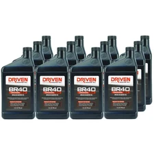 Driven Racing Oil 03706, BR40 Break-In Oil, Conventional 10W-40, 12 Quarts