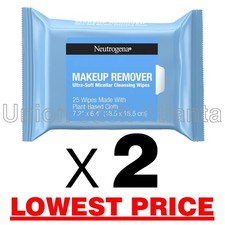 Neutrogena Makeup Remover 25ct x 2 packages - LOWEST PRICE