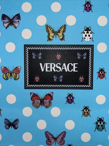 Versace x La Vacanza Gift Bag -(Lotx2) Limited Ed Dua Lipa - Butterfly 10”x8”x4” - Picture 14 of 20