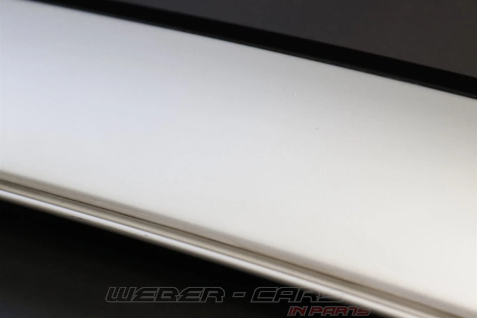 8H0853265A moldura izquierda pilar A parabrisas 1L1 aluminio mate OEM Audi RS4 8H Foto 4 de 4