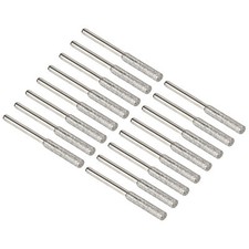 16 x 5/32" Diamond Chainsaw Sharpener Sharpening Stone Grinding File Tool Silver