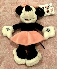 Disney Minnie Mouse Infant Beanie Baby 9  Collector Vintage New Tag Still On