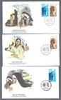 Canada 3 x FLEETWOOD FIRST DAY COVERS RELIGIOUS PERSONS VF CTO BS32287