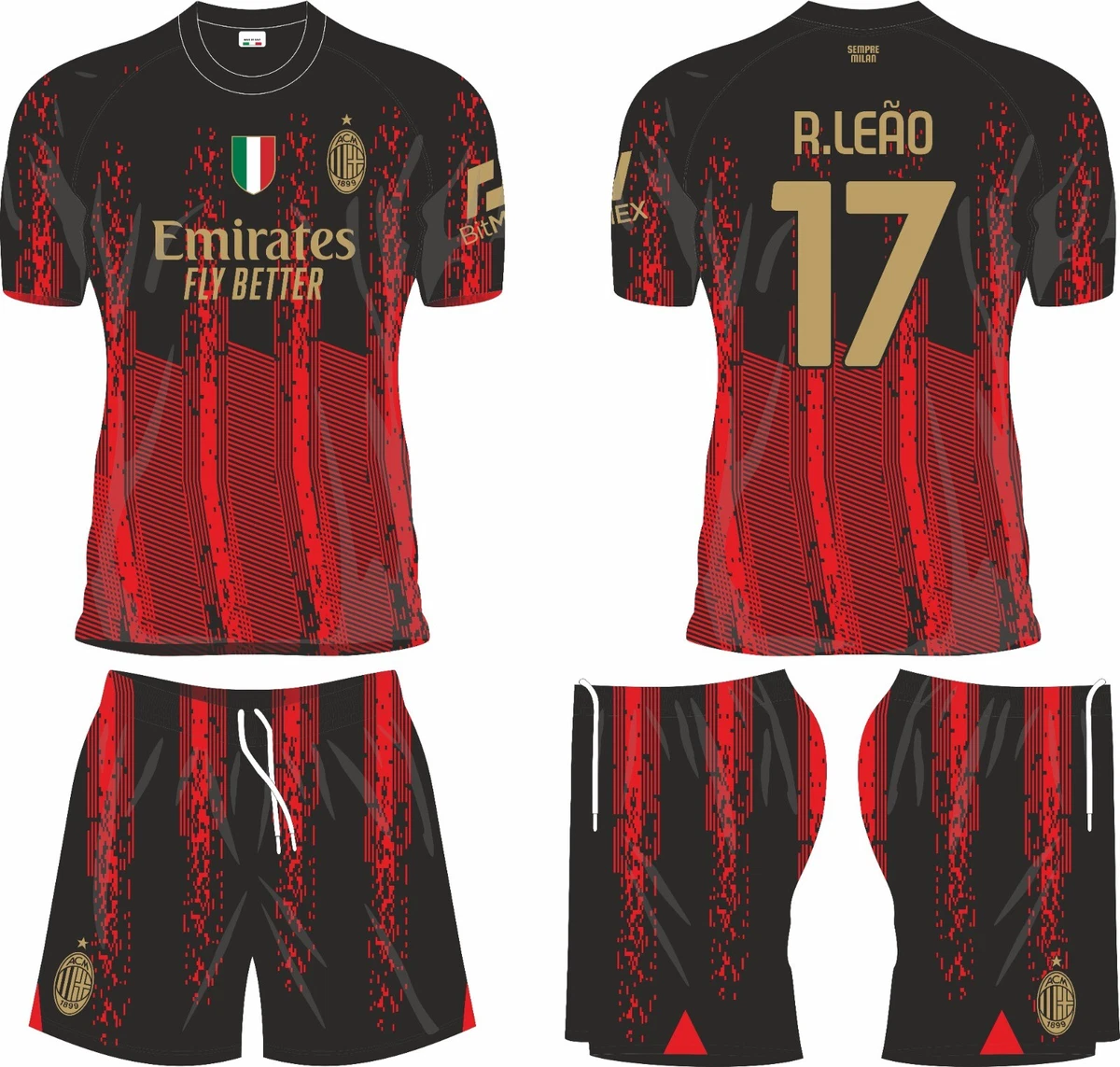 Completo calcio deals milan