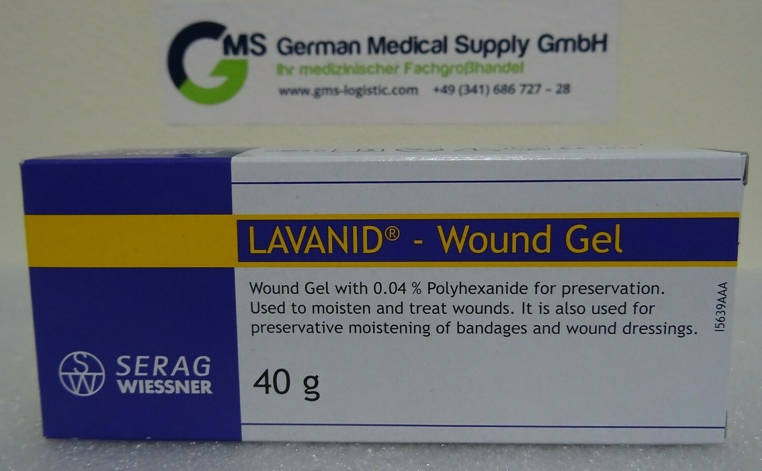 LAVANID+Wundgel+mit+0+04+Polihexanid+40+g+13946724 online kaufen | eBay