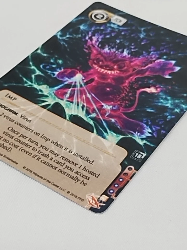 Android Netrunner Imp Alt Art Program Promo Card - Image 4 of 4