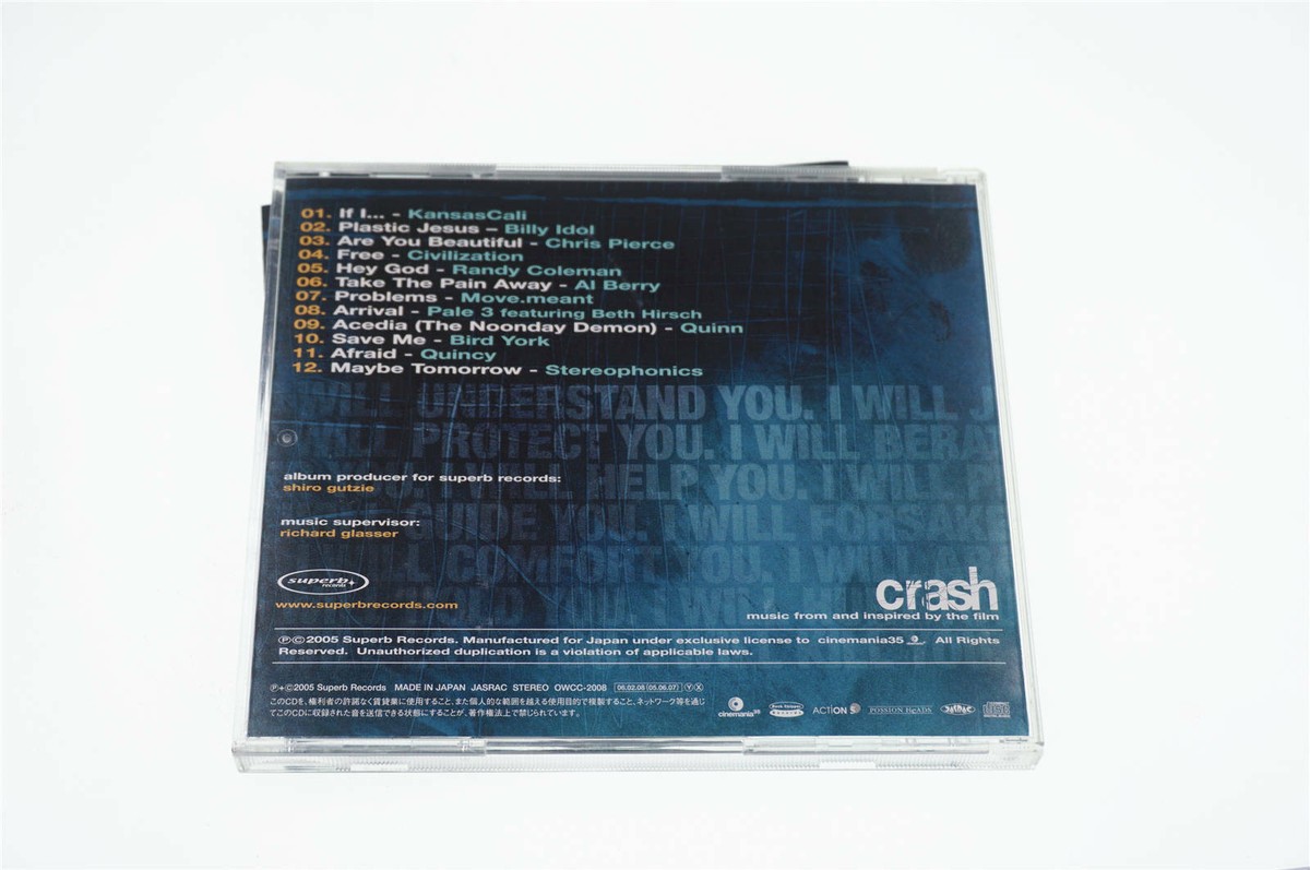 【中古】 Crash - Music From And Inspired By The Film CRASH MUSIC FROM AND INSPIRED BY THE FILM JAPAN CD A11431 | eBay