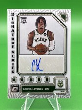 2023-24 Panini Optic Chris Livingston Signature Series #SS-LGN Autograph