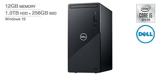 Dell Inspiron 3000 3880 i5-10400 12GB RAM 256GB SSD+1TB HDD 