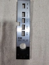 Benjamin Miracord Turntable ELAC 625 Control Cover / Faceplate