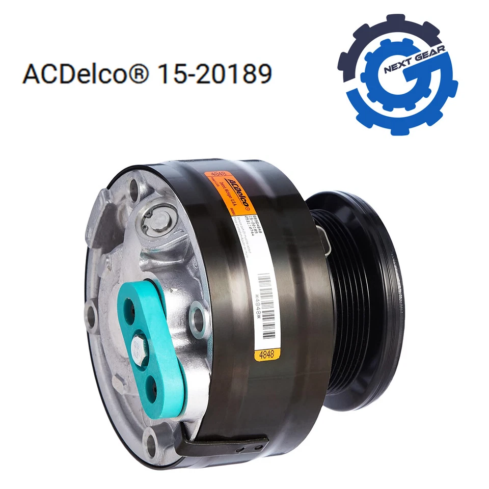 Nuevo embrague compresor aire acondicionado AcDelco 1991-1995 Chevy GMC Blazer C1500 15-20189 OEM Foto 2 de 2