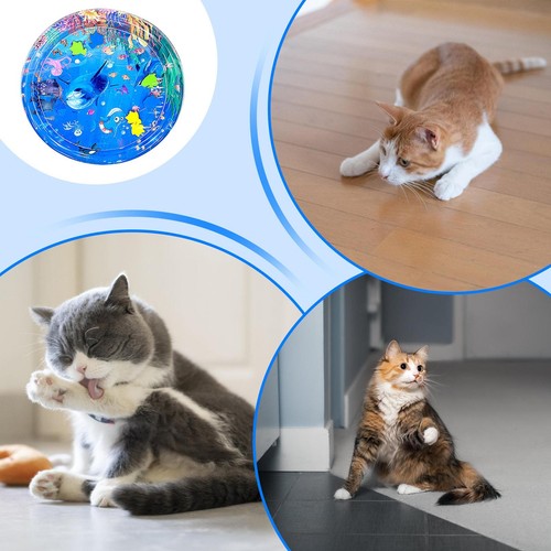 Water Sensory Playmat For Cats Toys For Bored Indoor Pet Play Water Sensor Pad - Picture 6 of 17