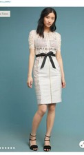 BRYON LARS BNWT Cream lace dress size , Absolutely Stunning, Very Flattering