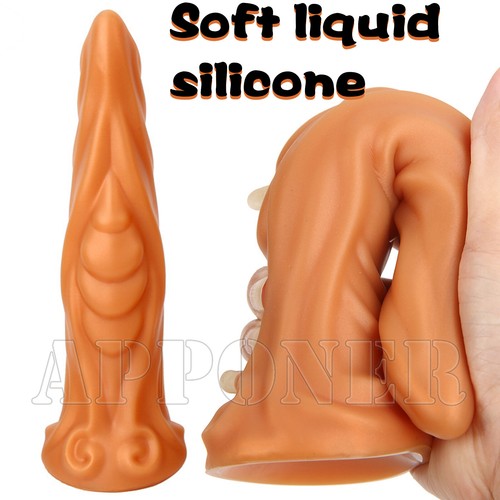 Anal Plug Long Dildo Toys Massage Suction Cup Ass Plug Anal Dilator Adult Toys - Picture 22 of 30