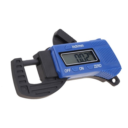 Digital Thickness Caliper 0-12.7mm Electronic Micrometer Measure Tool (Blue) - Picture 6 of 10