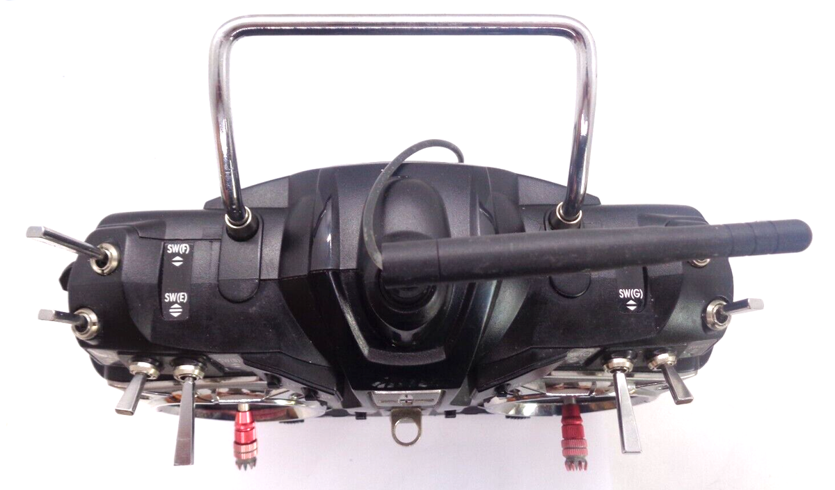 HITEC AURORA 9 AFHSS 2.4GHZ 9 CHANNEL TRANSMITTER GOOD
