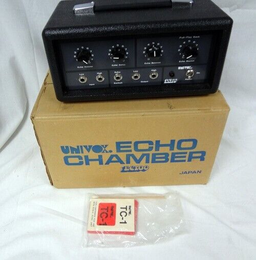 UNIVOX Echo Chamber EC100 Vintage Guitar Delay Effect Tape UNIVOX Echo Chamber EC100 Vintage Guitar Delay Effect Tape