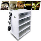 New Listing8 Grid Reptile Enclosure Cage Lizard Pet Snake Terrarium Tank Breeding Box Gift
