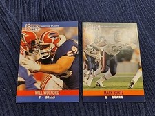 1990 Pro Set - #445 Will Wolford and Mark Bortz 447#