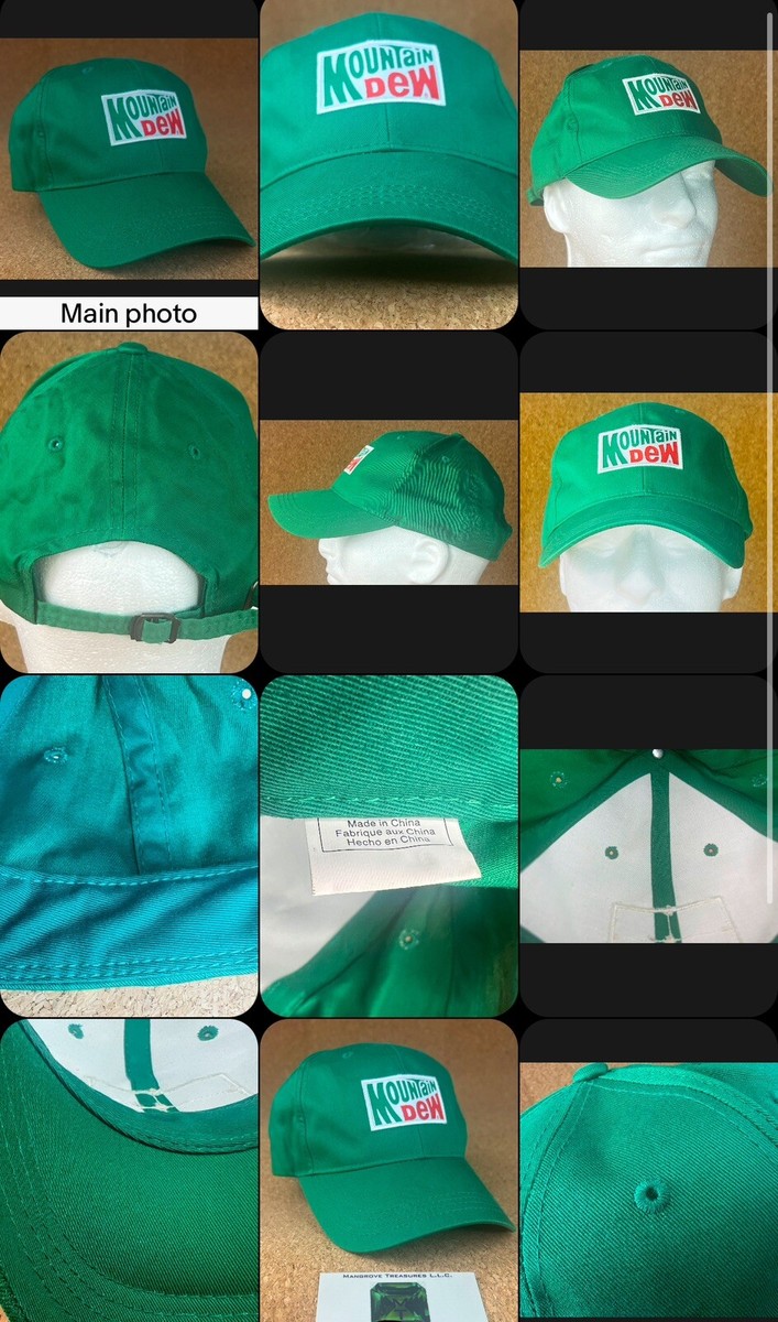 Vintage Mountain Dew Mountain Dew Ball Cap 1990s Logo | eBay