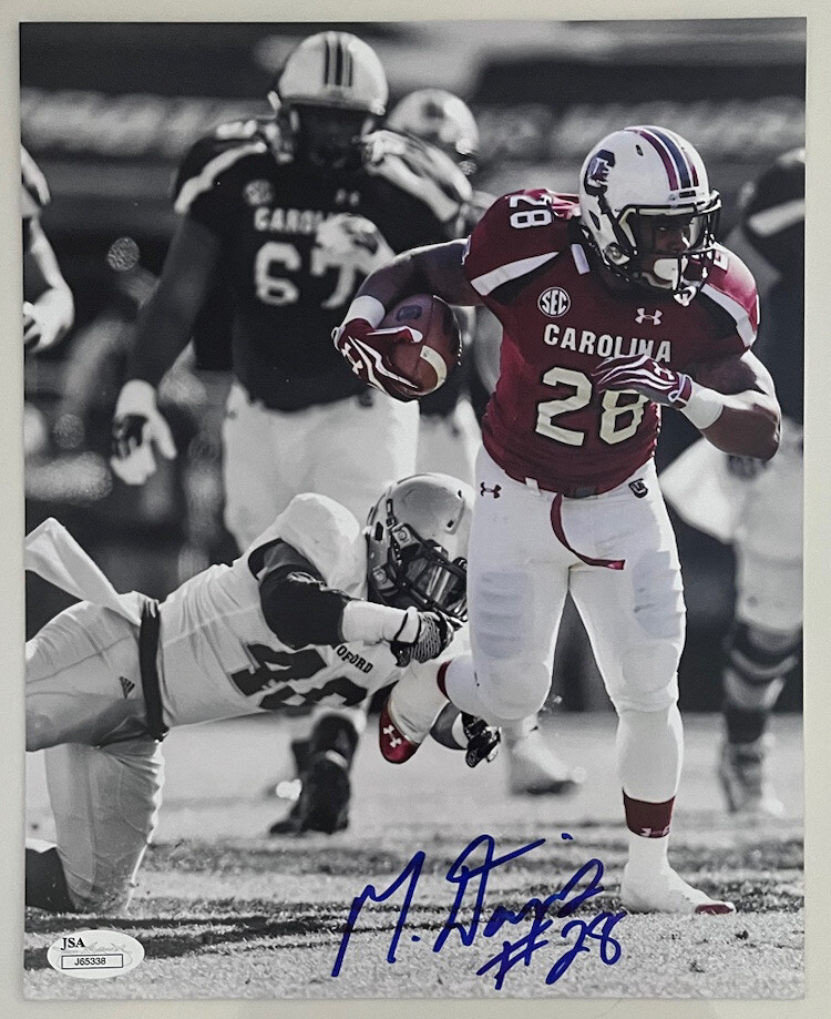 Mike Davis Autographed Signed South Carolina Gamecocks 8X10 PHOTO JSA 