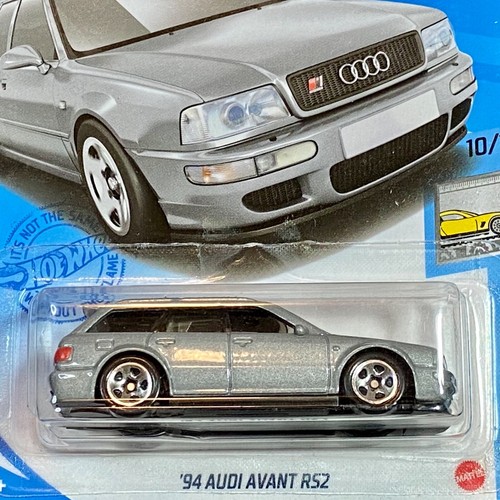 Hot Wheels '94 Audi Avant RS2 #157/250 HW Factory Fresh 10/10 Silver 1:64 2021 - Foto 15 di 15