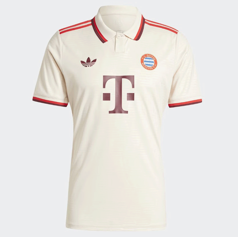 adidas FC Bayern Munich 2024/25 Third Kit Soccer Jersey