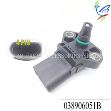 High Quality MAP Intake Air Pressure Sensor For VW Golf Jetta AUDI A4 038906051B