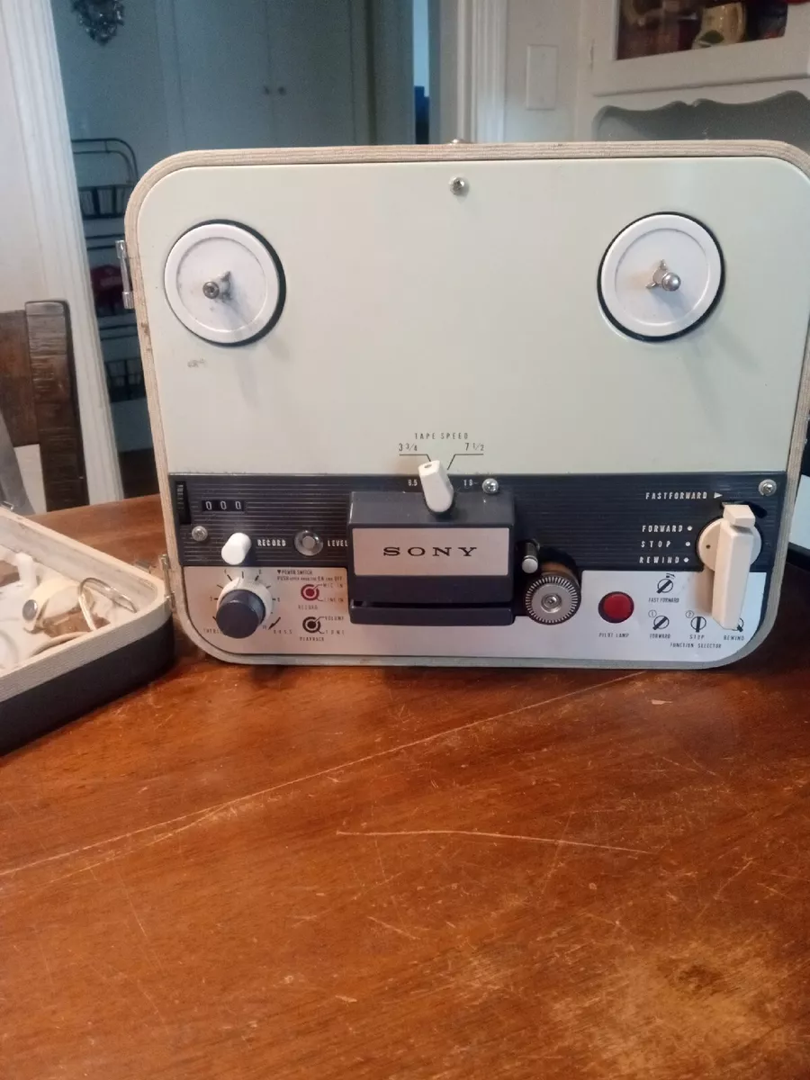 Vintage Sony TC-102 Reel to Reel Tape Recorder