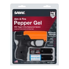 SABRE SDP-G-03 AIM AND FIRE PEPPER GEL WITH TRIGGER AND GRIP DEPLOYMENT SYSTEM
