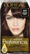 Loreal Paris Superior Preference Hair Color 4SM Dark Soft Mahogany Brown
