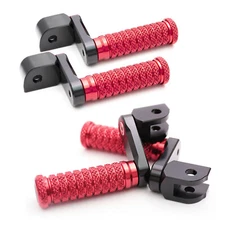 1.5 inch Riser Rider Passenger Footrests M-Grip For CBF600 N/S 04 05 06