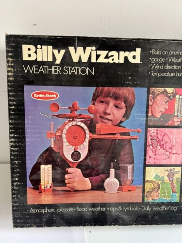 Radio Shack Billy Wizard Weather Station- Vintage 1972 Remco- All Parts- RARE - Picture 4 of 10
