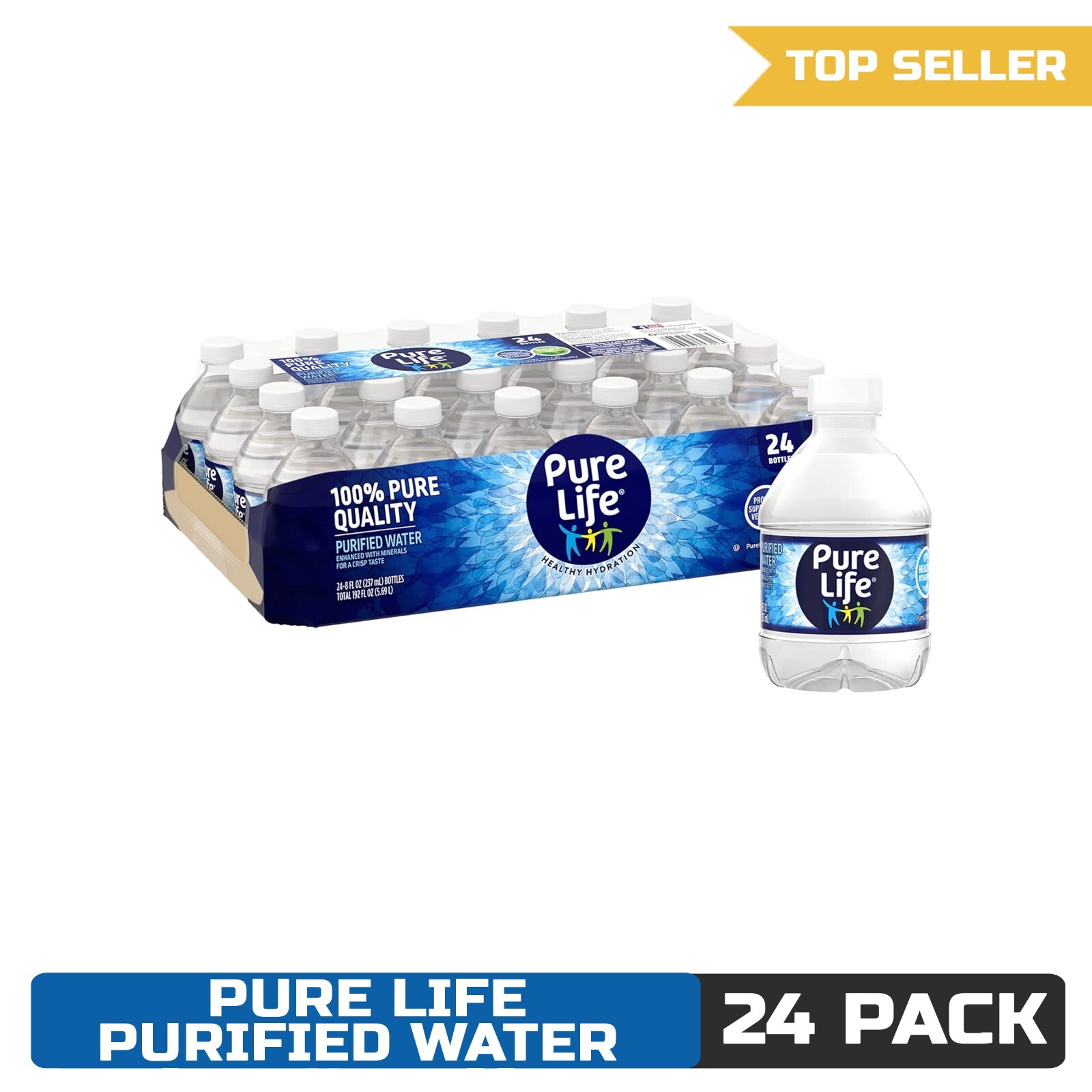 D Water, 24 Pack