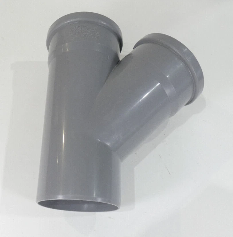 OSTENDORF HT Rohr Abzweig DN 110 x 110 x 45° Grad | Abflussrohr - Bild 3 von 4